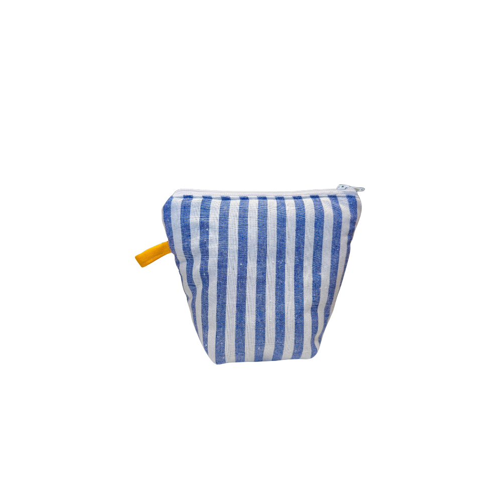 Pochass bleu vichy à motifs piments !