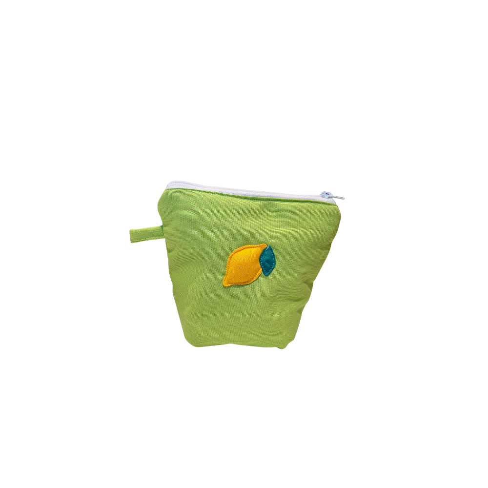 Pochass verte à motif citron !