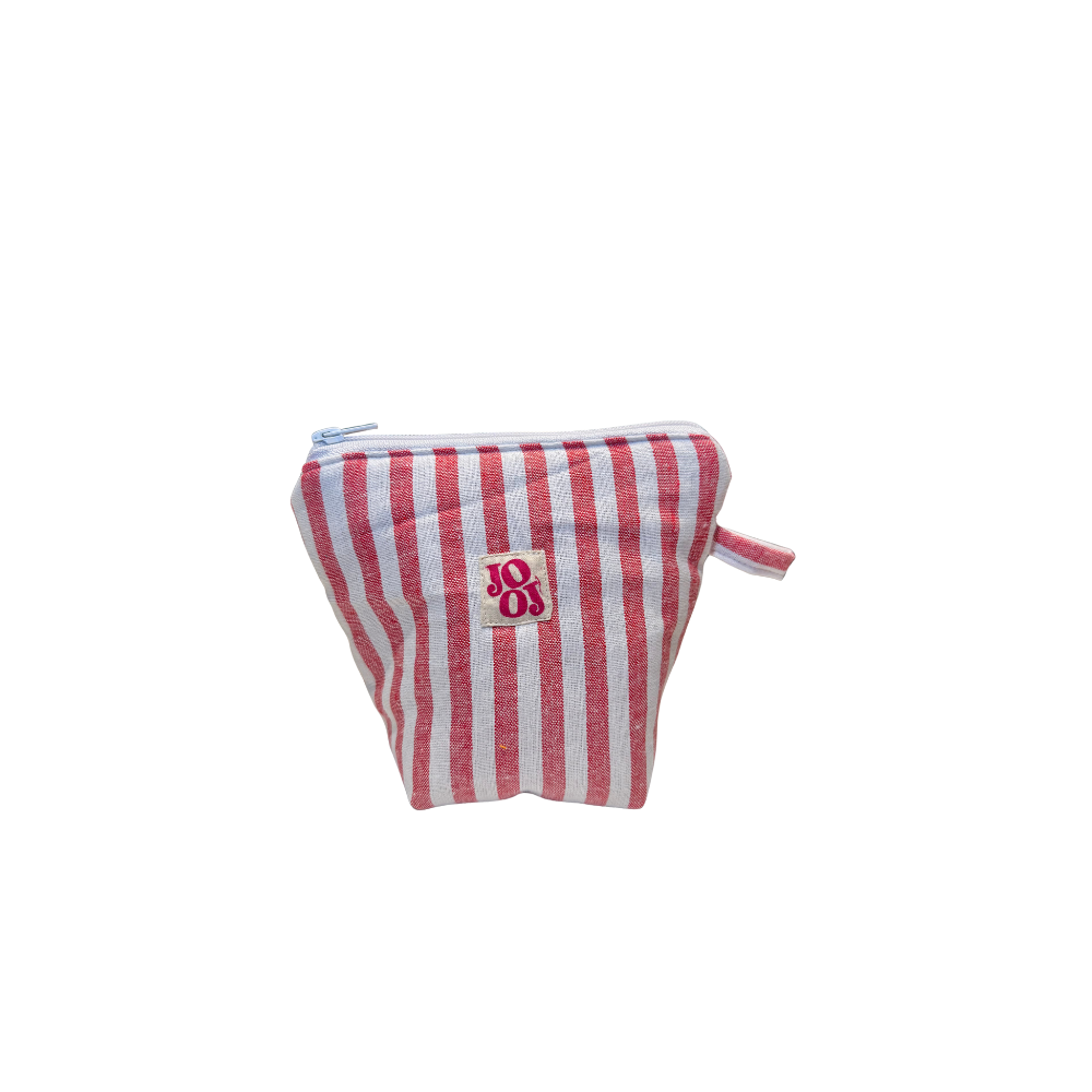 Pochass rayée rouge/blanc à motif piment !