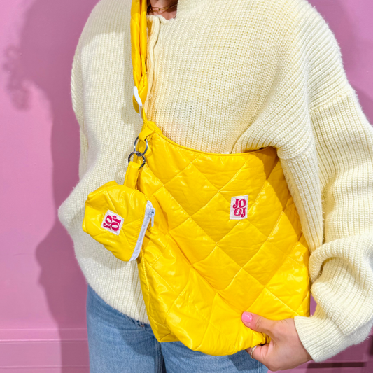 Boursass jaune doudoune