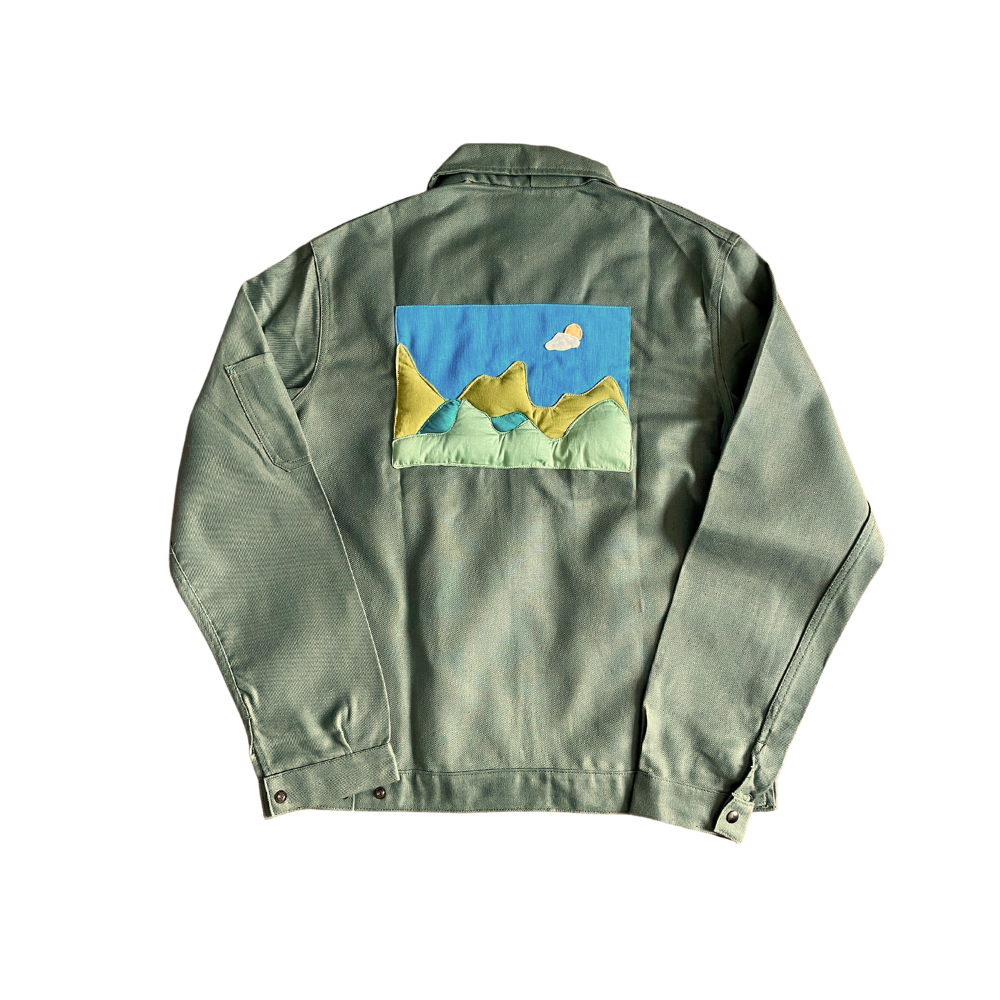 Veste de travail montagnes au soleil S / M