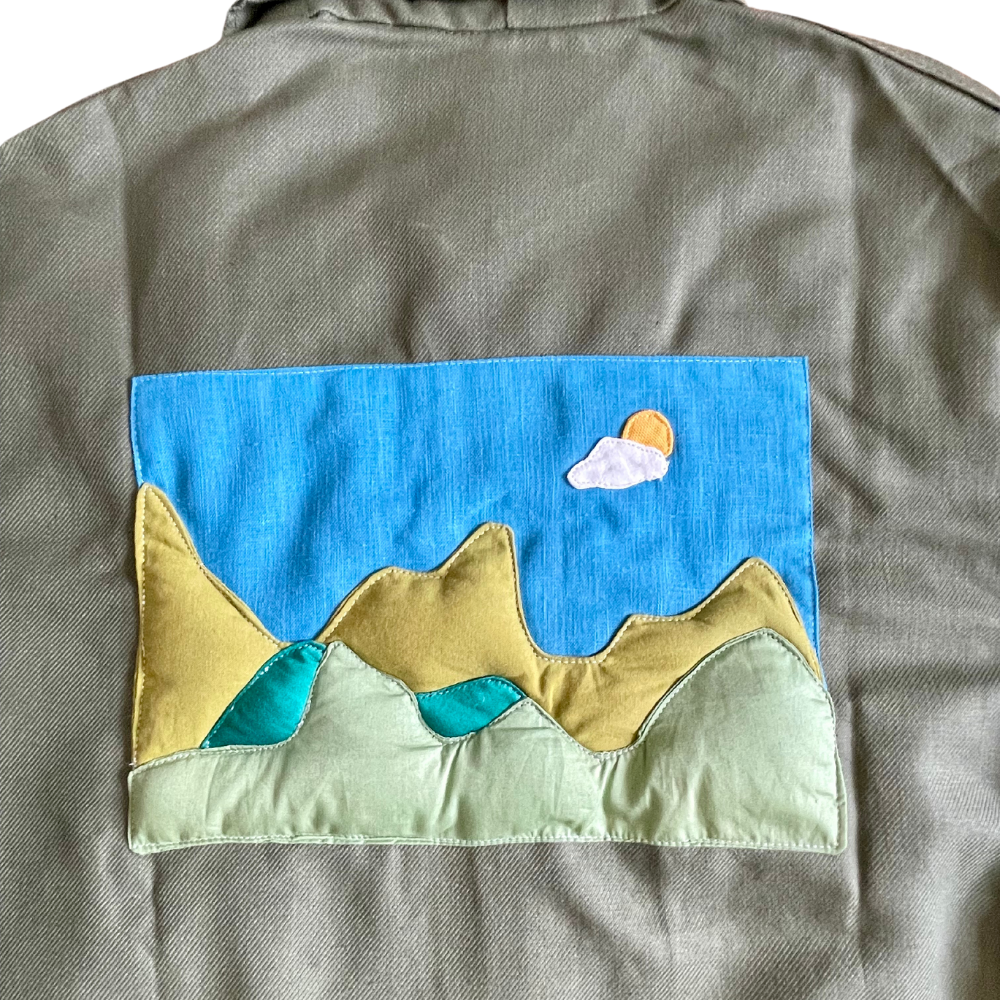 Veste de travail montagnes au soleil S / M