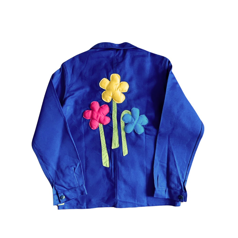 Veste de travail fleurie M / L