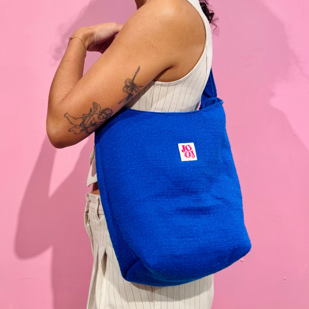 Boursass bleu cobalt