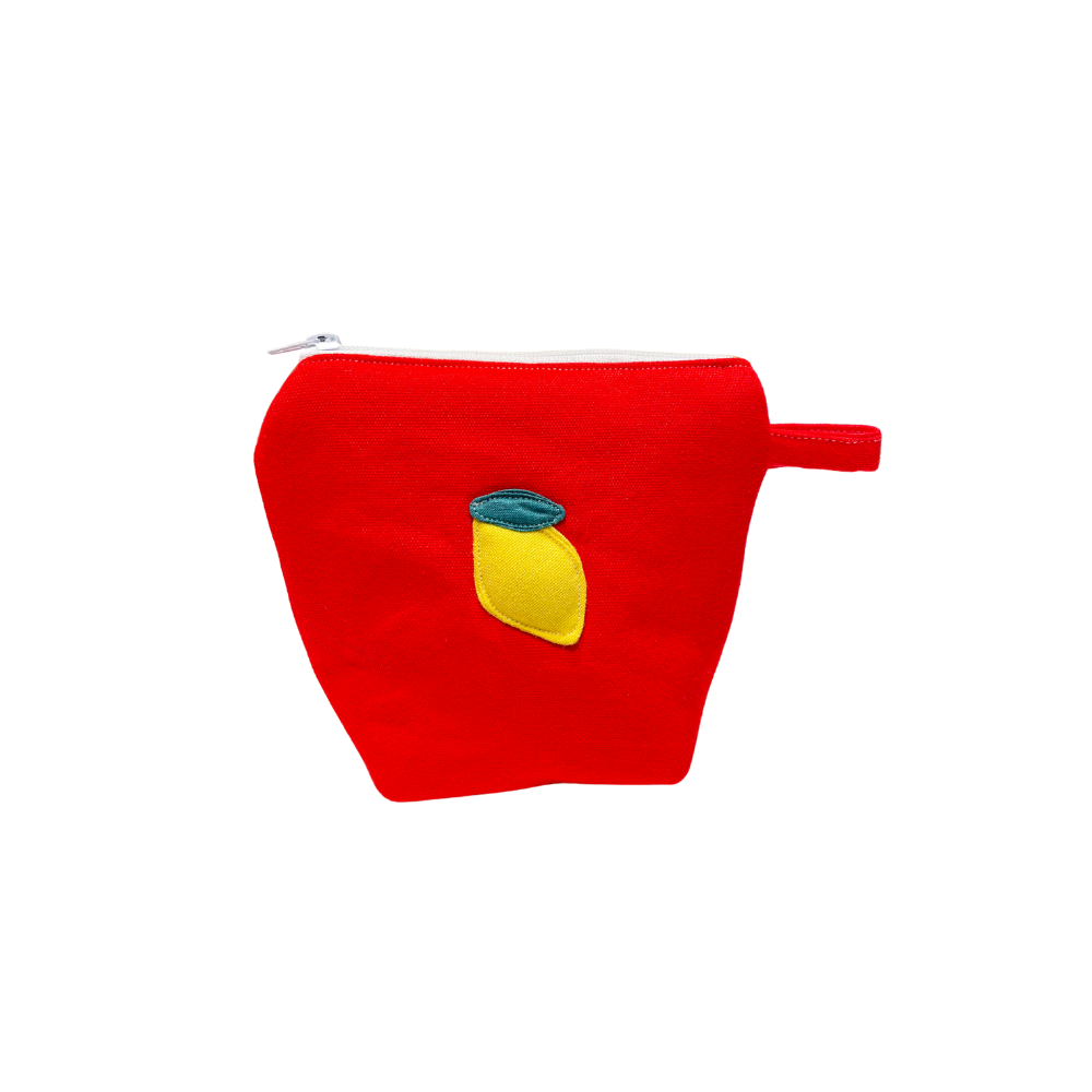 Pochass citron sur fond rouge !