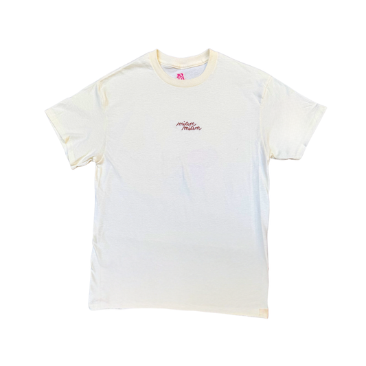 Tshirt miam-miam "brunch" unisexe