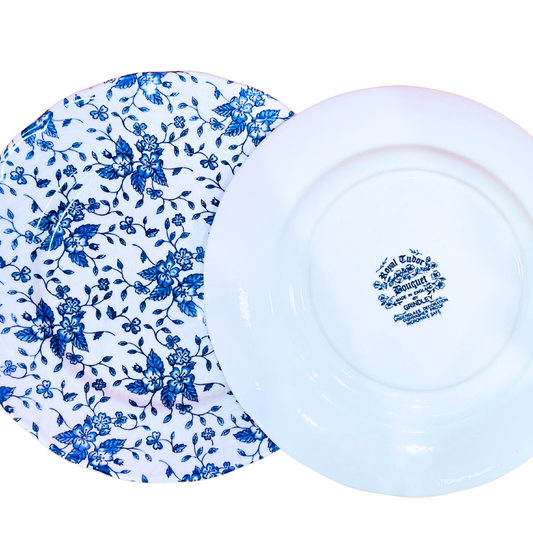 Assiettes Vintage Royal Tudor "Bouquet"