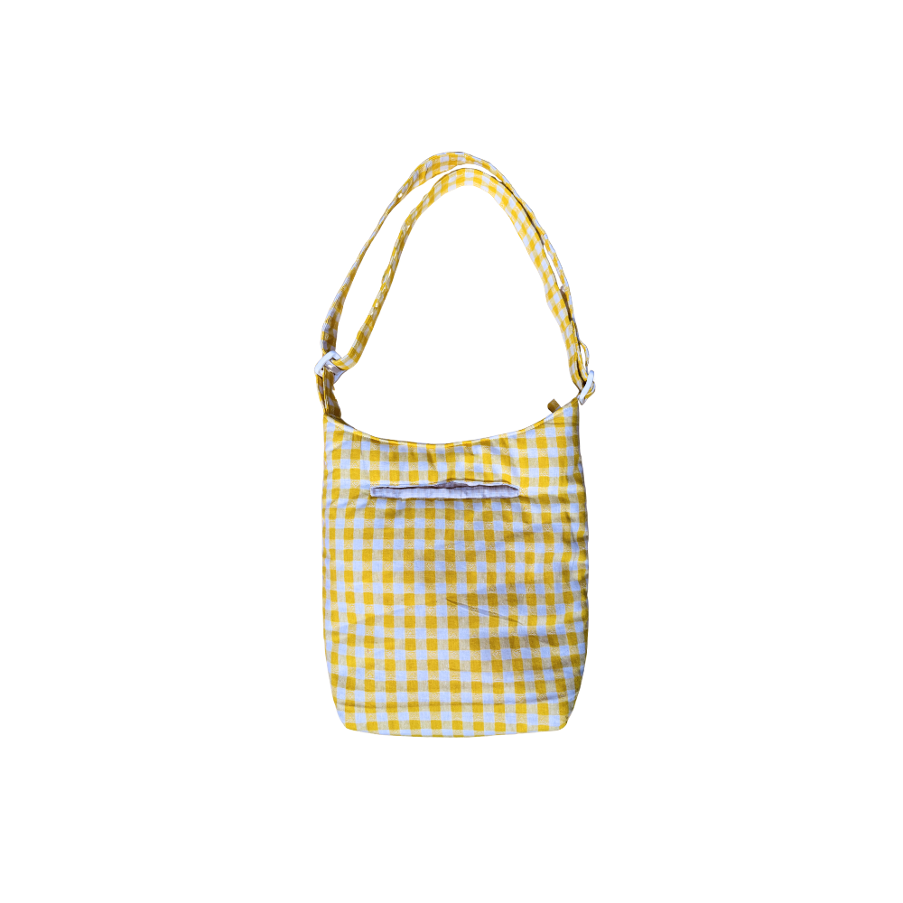 Boursass vichy jaune