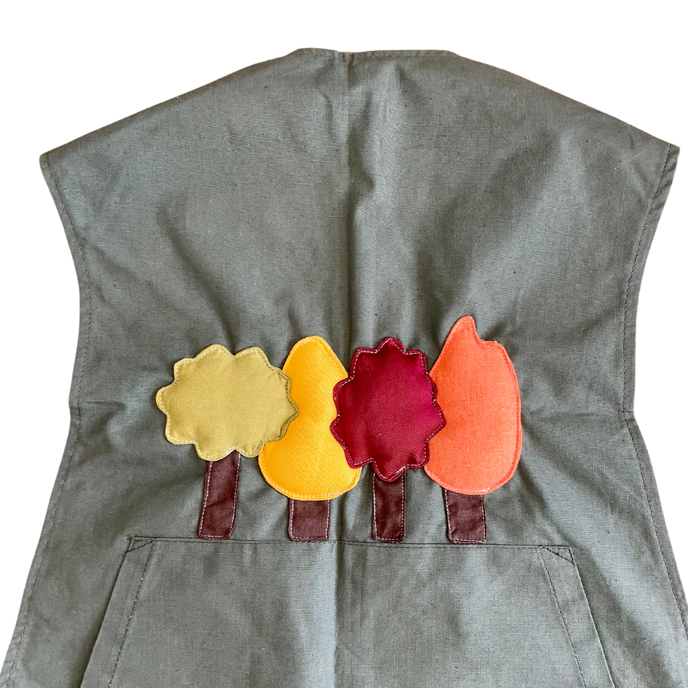 Gilet sans manche Forêt en Automne S/M