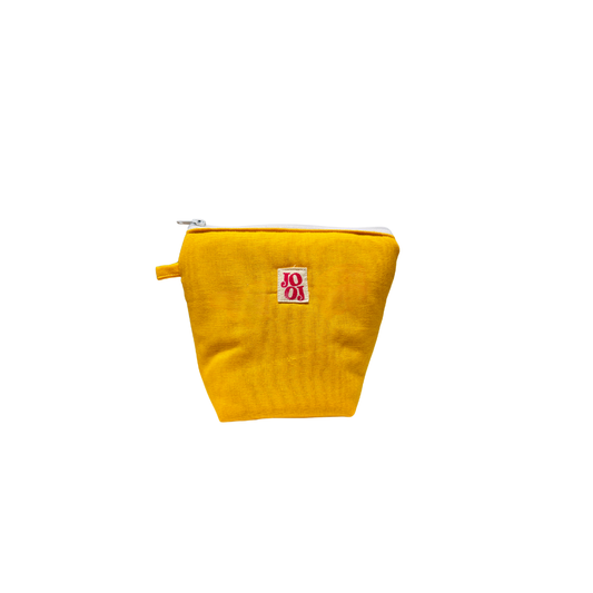 Pochass jaune à motif œuf au plat