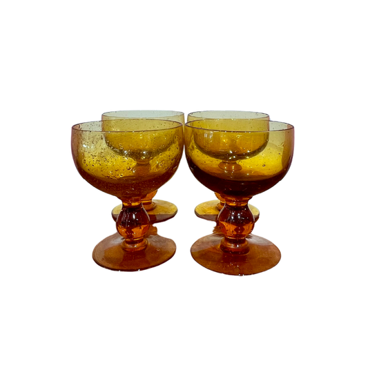 Ensemble de verres bullés Biot !