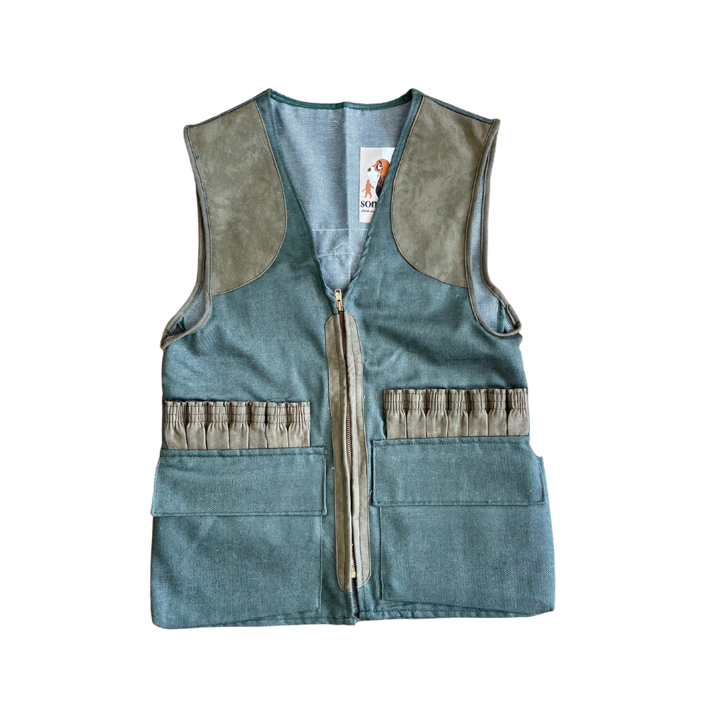 Gilet sans manche Collines au couché de soleil M / L