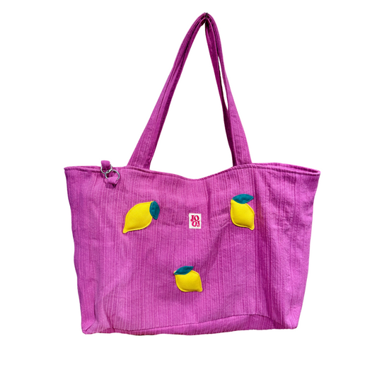 Cabass rose à citrons 3D