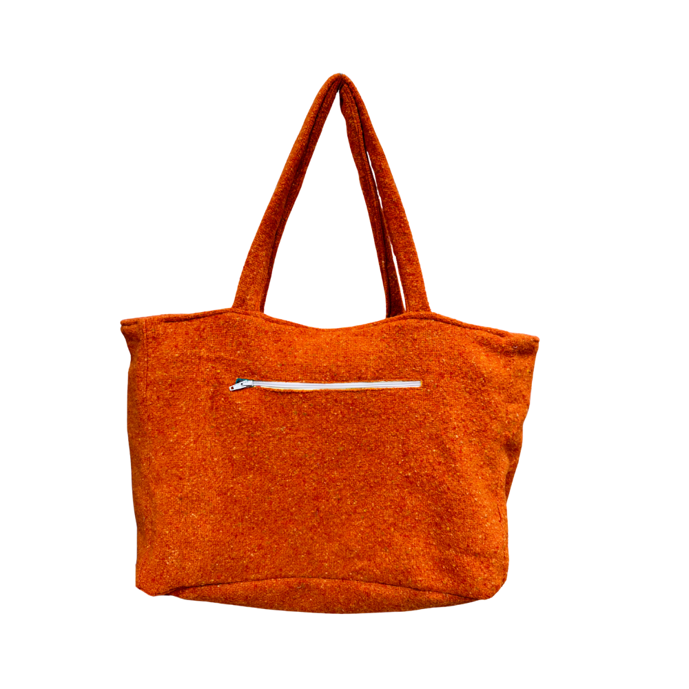 Cabass orange en laine