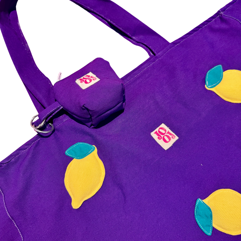 Cabass violet à citron 3D