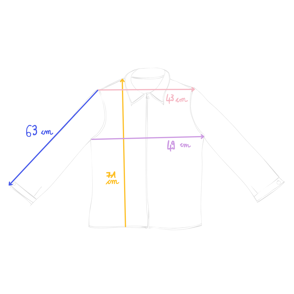 Veste de travail nuit S/M