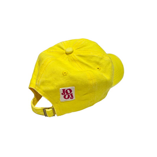 Casquette jaune à motif piment !