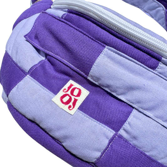 Bananass à carreaux lila et violet