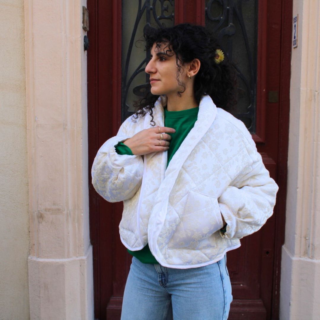 Veste dodue fleurie