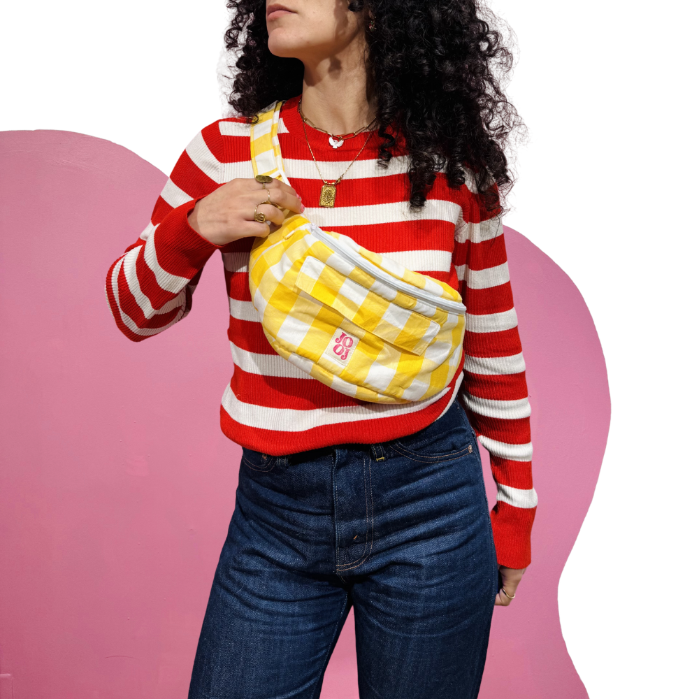 Bananass dodue vichy jaune