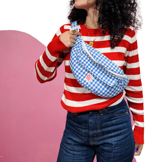 Bananass dodue vichy bleu