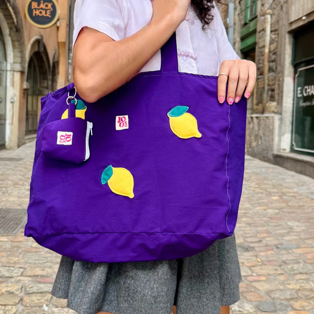 Cabass violet à citron 3D