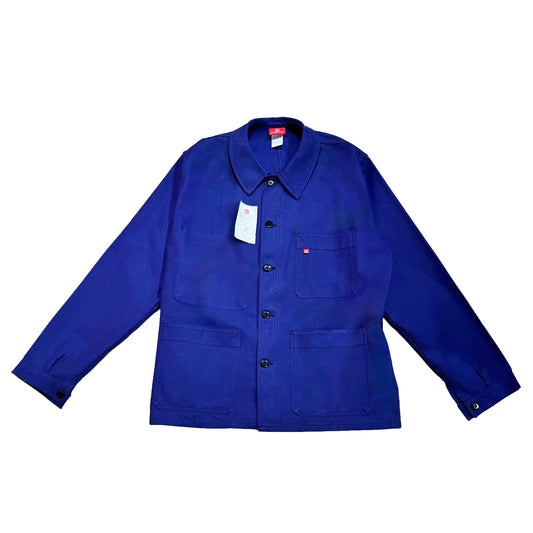 Veste bleue marine à motif pique-nique pain et vin 3D