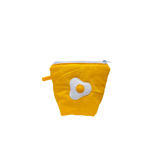 Pochass jaune à motif œuf au plat !
