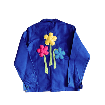 Veste de travail fleurie M / L