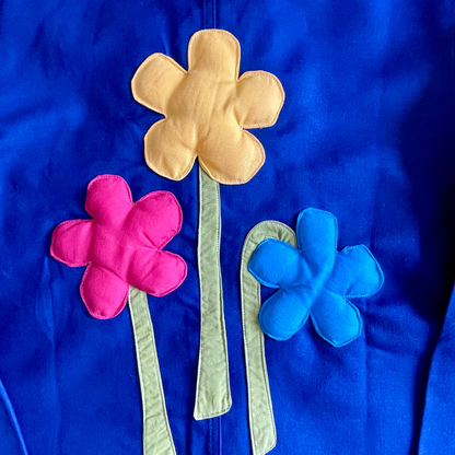Veste de travail fleurie M / L