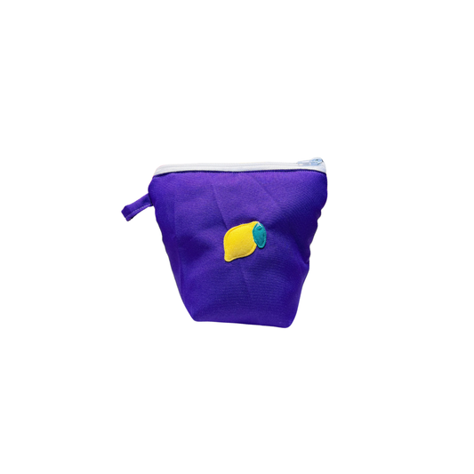 Pochass violette à motif citron !