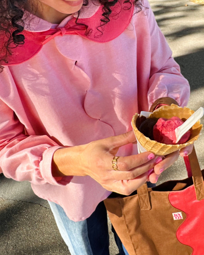 Chemise Sorbet pêche