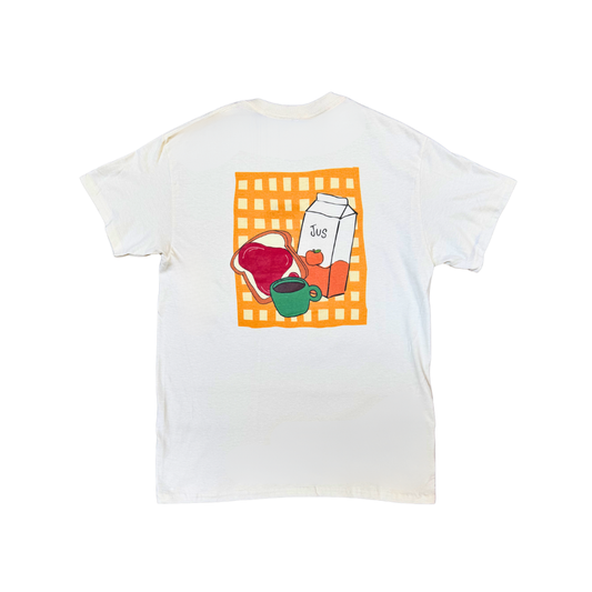 Tshirt miam-miam "brunch" unisexe