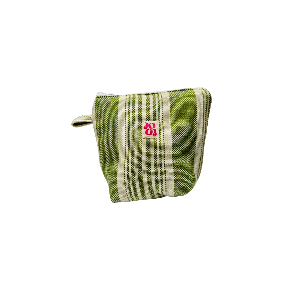 Pochass vert vichy à motif citron