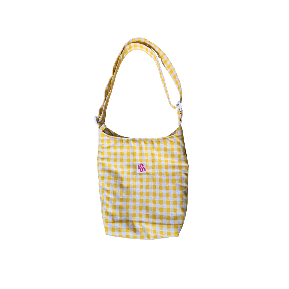 Boursass vichy jaune