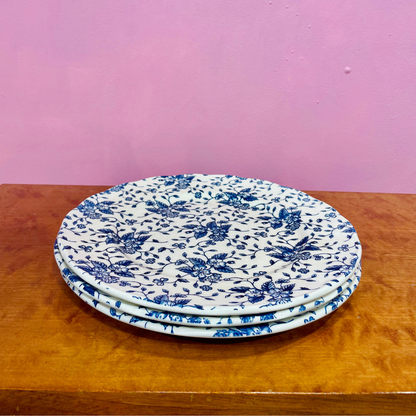 Assiettes Vintage Royal Tudor "Bouquet"