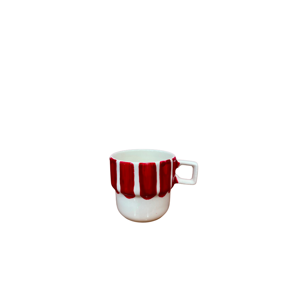 Tasses à café rayées !