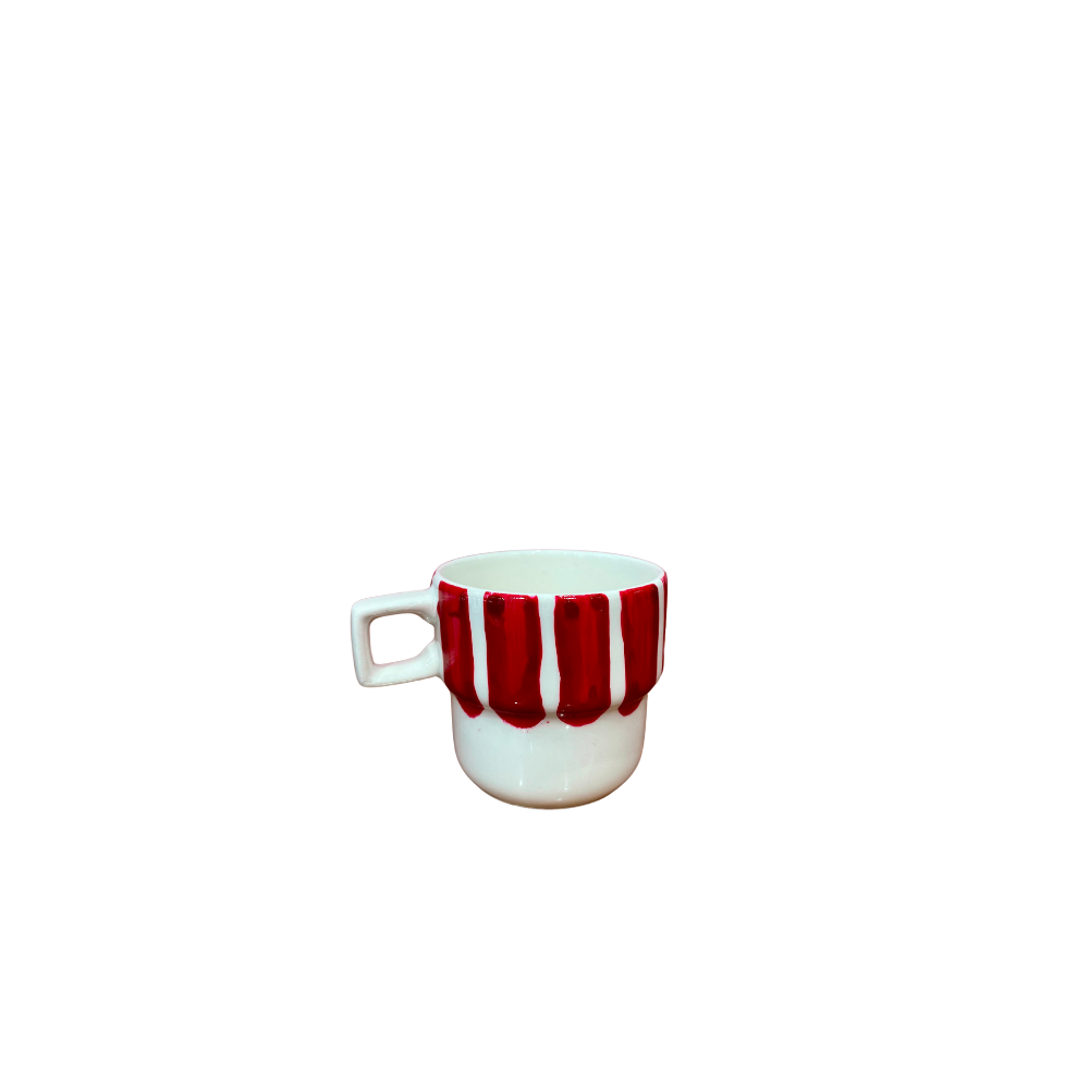 Tasses à café rayées !