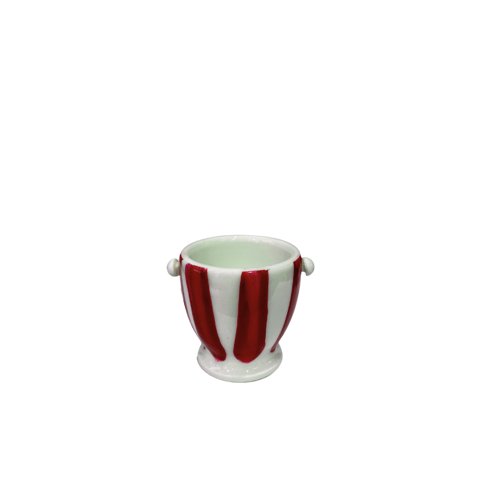 4 tasses à café rayées !