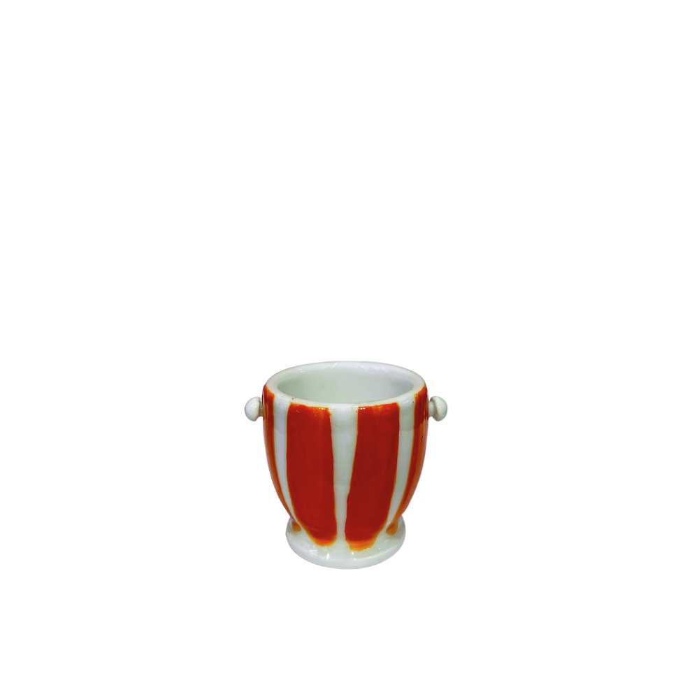4 tasses à café rayées !