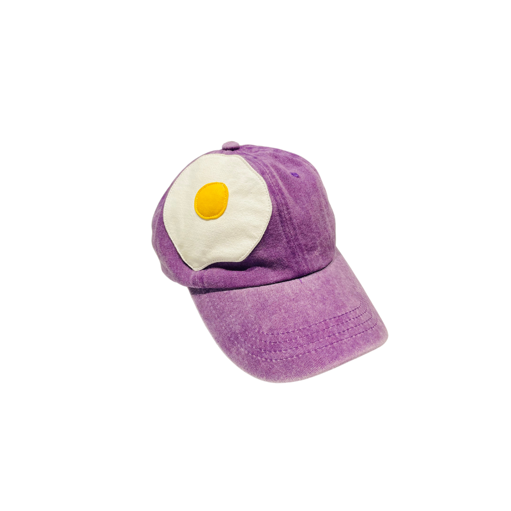 Casquette custœufmisée violette