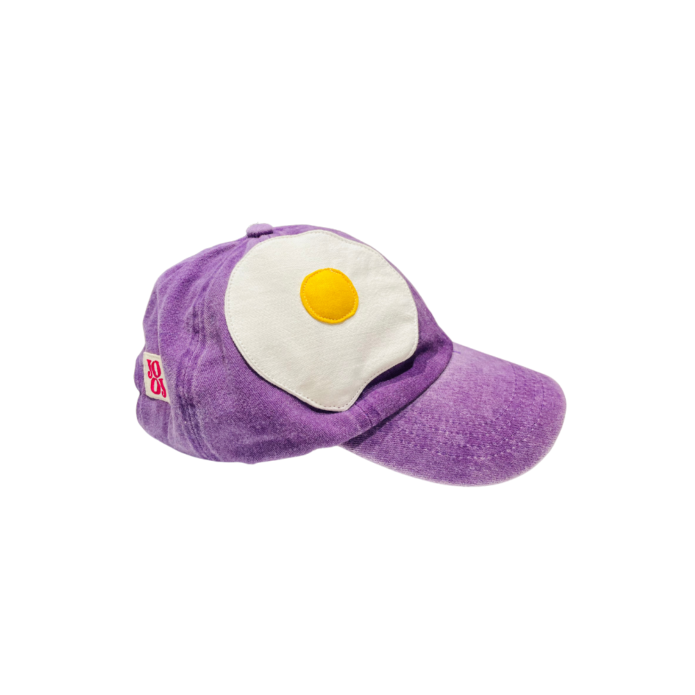 Casquette custœufmisée violette