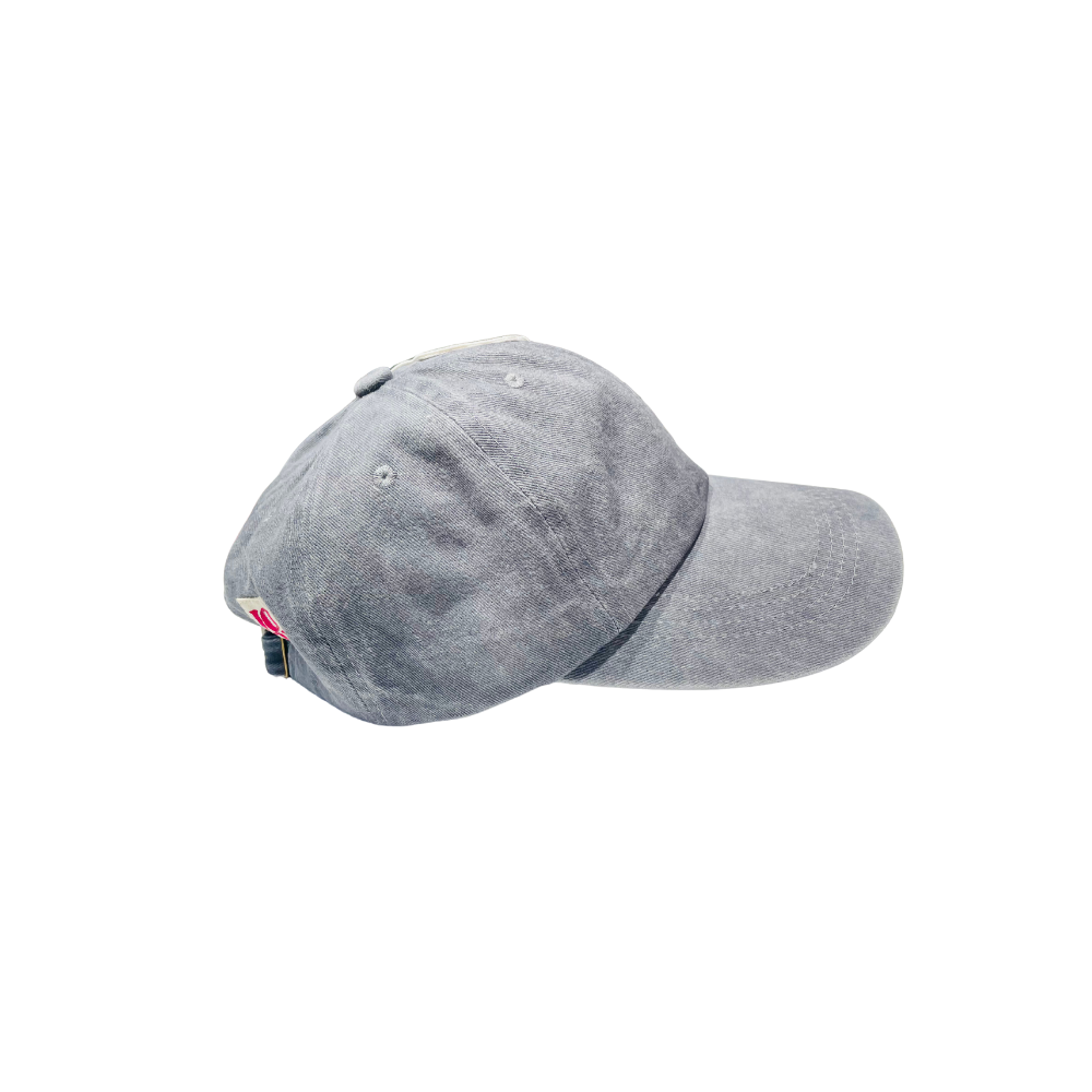 Casquette custœufmisée gris/bleu