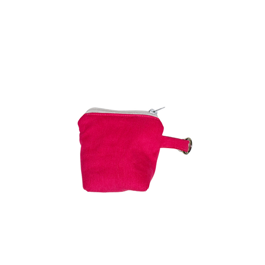 Mini pochass rose velours