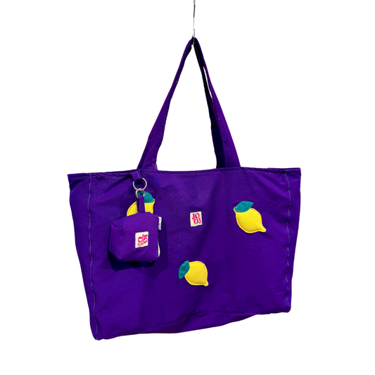 Cabass violet à citron 3D