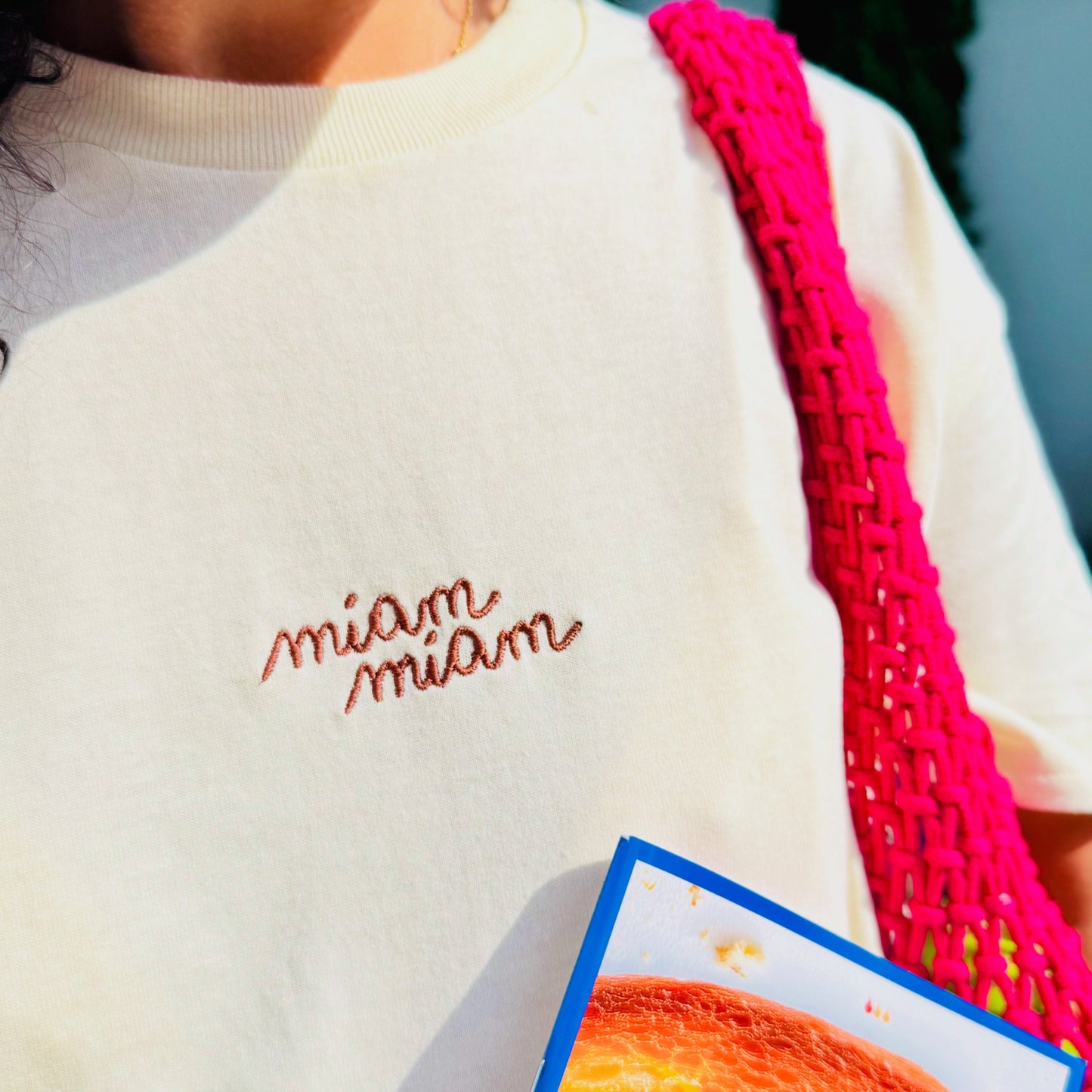 Tshirt miam-miam "brunch" unisexe