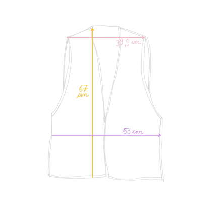 Gilet sans manche Forêt en Automne M  / L