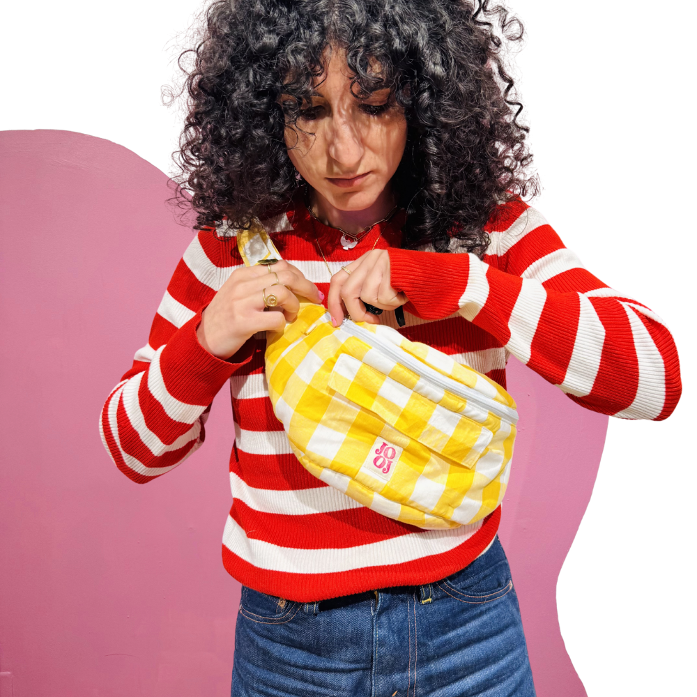 Bananass dodue vichy jaune