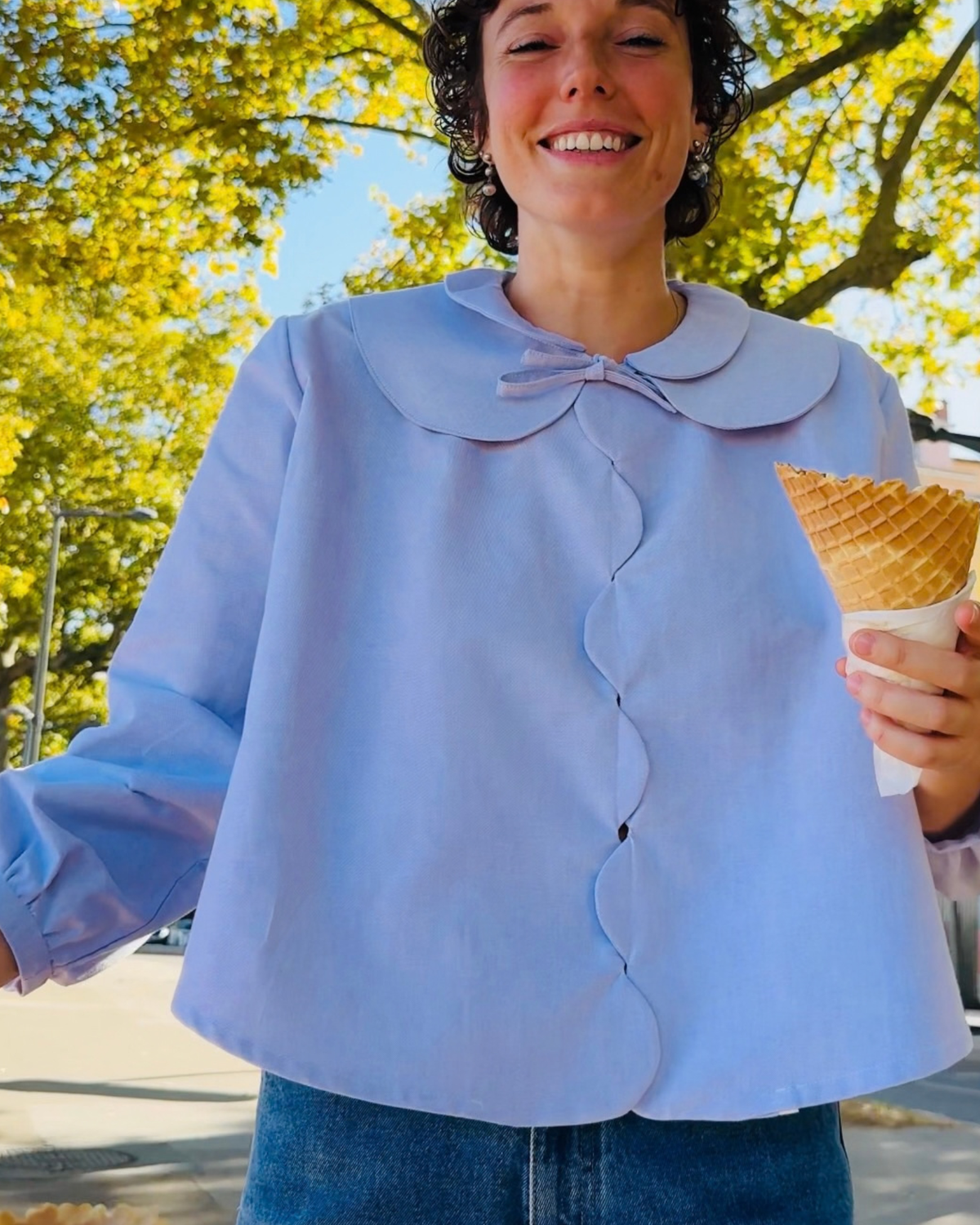 Chemise Sorbet lavande