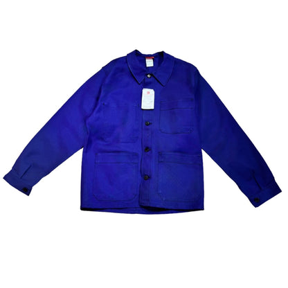 Veste bleue marine à motif vichy rose foncé et citrons 3D